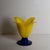 1980s Studio Nova Art Glass Lily Vase, Portugal For Sale - Image 5 of 6