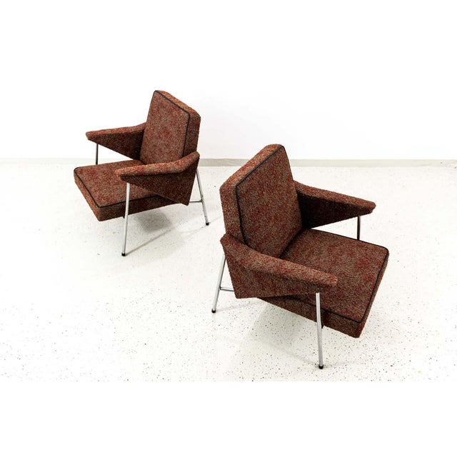 Vintage Bat Armchairs, Poland, 1960s, Set of 2 For Sale - Image 11 of 18