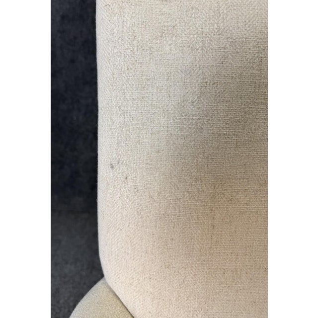 Late 20th Century Pair of Baker Furniture Stately Homes Gainsborough Arm Chairs in White For Sale - Image 17 of 17