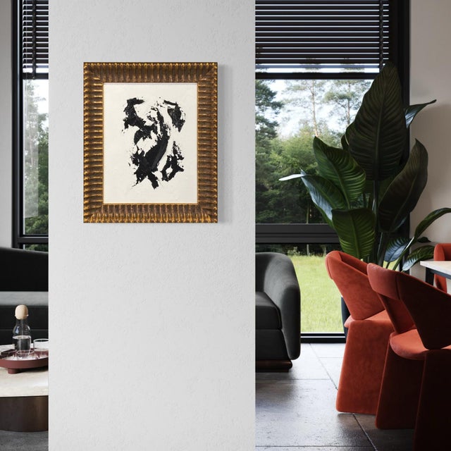 Obsidian Rift Original Abstract Painting by Stephen Hansrote For Sale - Image 11 of 12