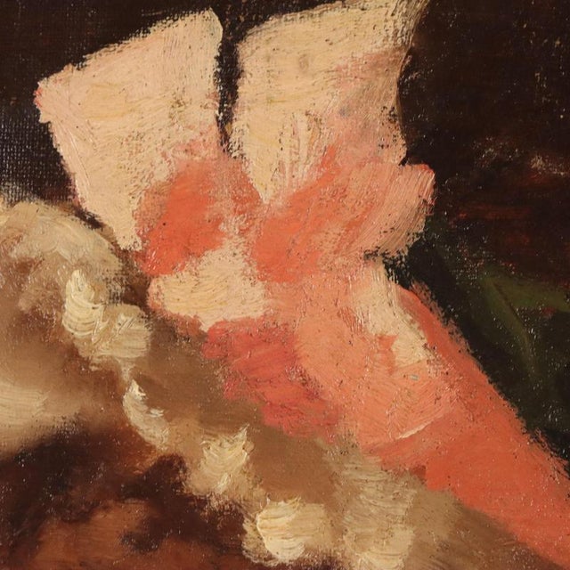 Female Portrait, 1892, Oil Painting on Canvas, Framed For Sale - Image 6 of 12