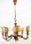 Vintage Chandelier with Parchment Fans For Sale - Image 15 of 18