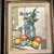 Contemporary original still life “vase and fruit” painting by Stephen Heigh. Signed and framed. Measures 8x10 or 16x18...