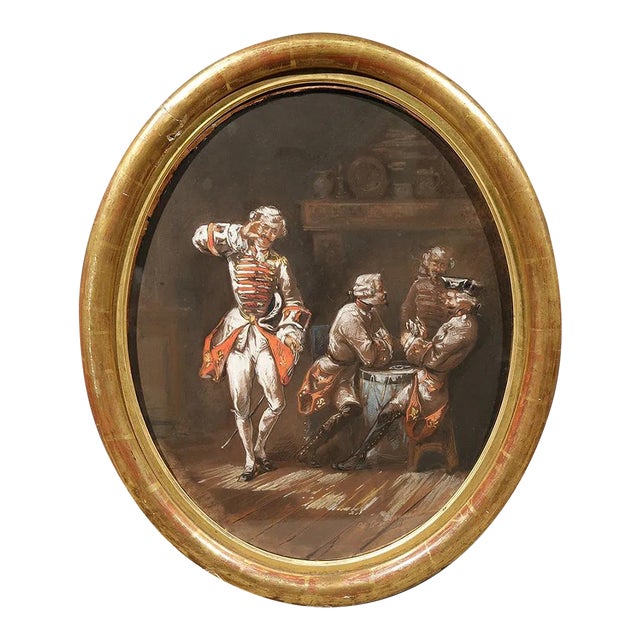 Oval Pair, Framed - Bouguereau (I) For Sale