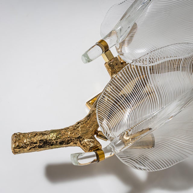 Mid-Century Modern Large Wall Lamp by Franco Luce, Italy, 1970s For Sale - Image 3 of 8