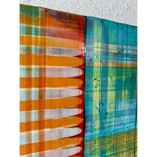 2000 - 2009 Paul Aho, Large Modernist Painting Contemporary Abstract Art Paul Aho, Palm Beach, Florida, 2004 For Sale - Image 5 of 16