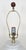 Mid-Century Modern Ralph Lauren Designer Pineapple Table Lamp in White For Sale - Image 3 of 5