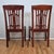 Late 20th Century Blacker House Mahogany Side Chairs in the Style of Greene and Greene Arts & Crafts, a Pair For Sale - Image 9 of 18