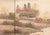 1960s Shōwa Era Japanese Silk Byobu Screen "Autumn Landscape With River" For Sale - Image 11 of 18
