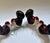 1970s Magnetic Glazed Ceramic Turkey Salt & Pepper Shakers - Set of 4 For Sale - Image 16 of 18