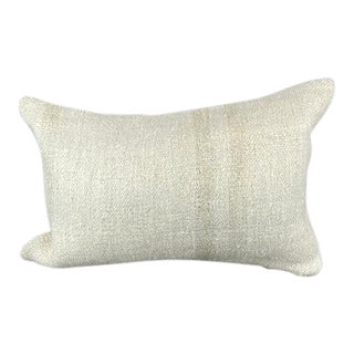 16 x 24 Hemp Pillow Turkish Cushion Natural White Pillow Cushion Cover For Sale