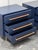 Navy Blue Brownstone Furniture Audrey 3-Drawer Nightstands, a Pair For Sale - Image 8 of 10