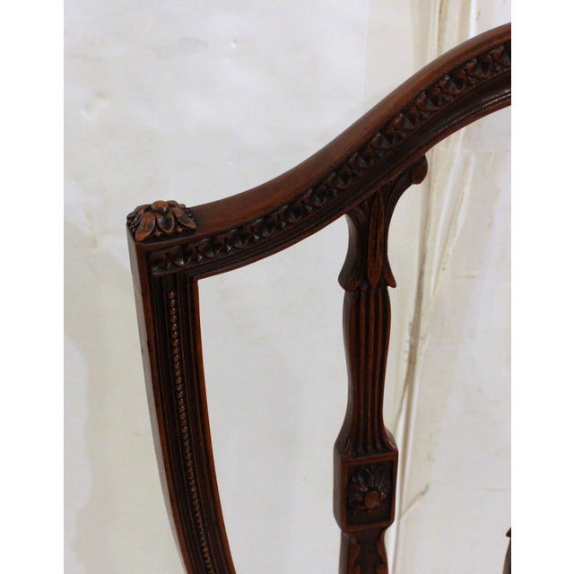 Late 18th Century Late 18th Century Pair of English George III Period Side Chairs For Sale - Image 5 of 7