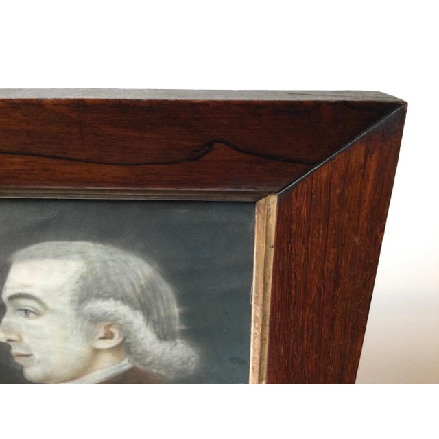 18th Century 18th Century Pastel Portrait of a Gentleman For Sale - Image 5 of 9