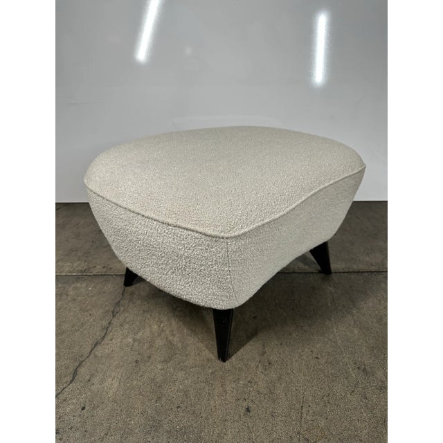 Vladimir Kagan Early 21st Century Vladamir Kagan Barrel Foot Stools - Set of 2 For Sale - Image 4 of 7