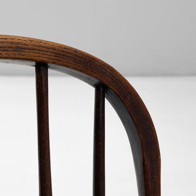 19th Century English Small Spindle-Back Wooden Armchair For Sale - Image 11 of 18