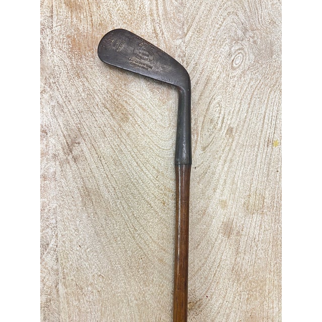 English Antique Golf Club Hand Forged Tom Stewart of St. Andrews, Scotland. For Sale - Image 3 of 8