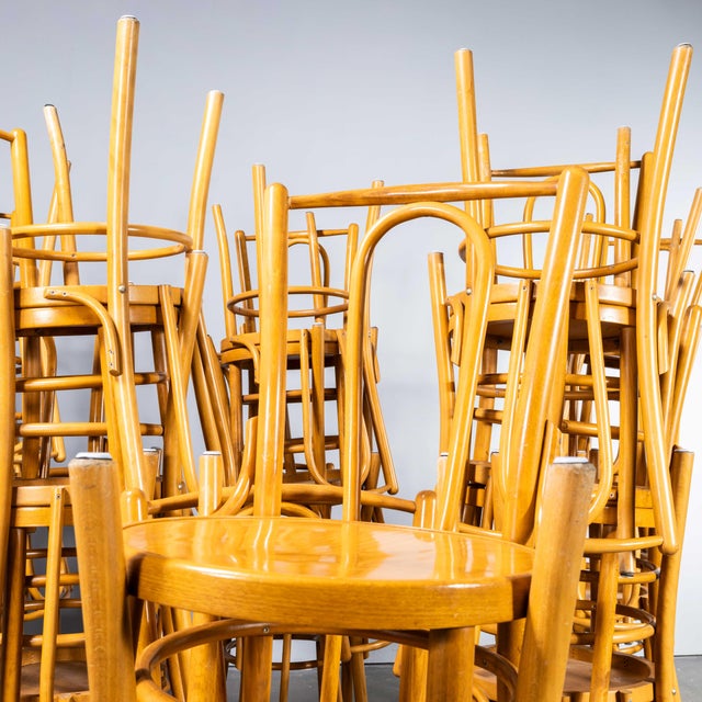 Vintage Bentwood Dining Chairs, 1970s, Set of 6 For Sale - Image 4 of 11