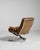 1960-1969 Germany Warm Tan Leather Chrome-Frame Swivel Chair For Sale - Image 9 of 11