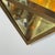 Hexagonal Brass and Beveled Glass Wall Sconces by Josef Hoffmann, 1970s, Set of 2 For Sale - Image 17 of 18