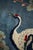 Antique Chinese Ningxia Rug with Storks For Sale - Image 3 of 9