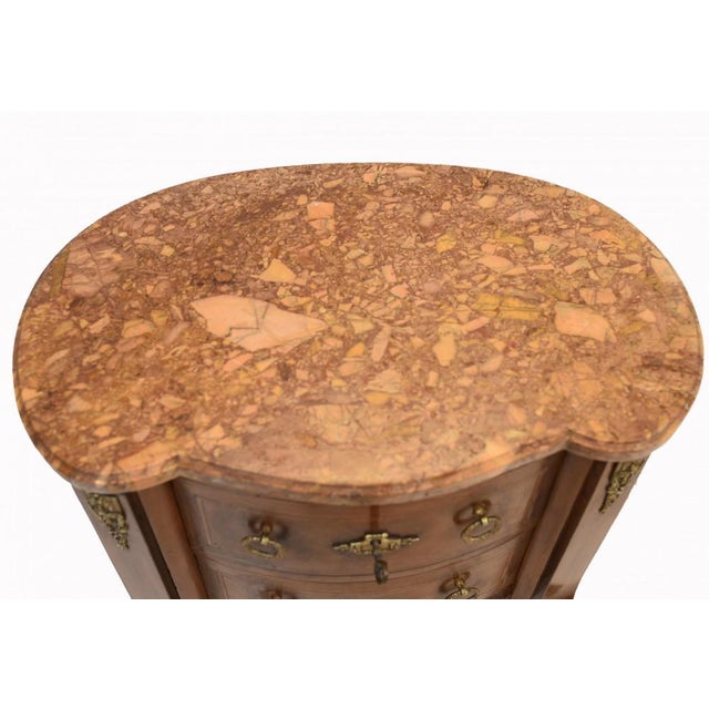 Antique Empire French Bedside Chest, 1920s For Sale - Image 6 of 10