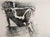 Woman's Figure Study by Chris Hopkins | Charcoal on paper of a seated nude female figure For Sale