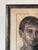 Vintage Expressive Male Portrait Oil Pastel on Paper, Framed Under Glass For Sale In Miami - Image 6 of 12
