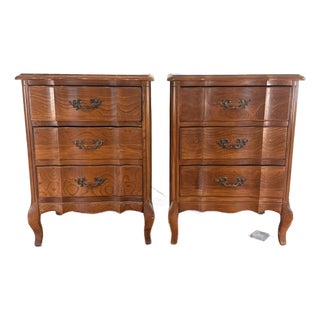 1960s French Provincial Nightstands For Sale