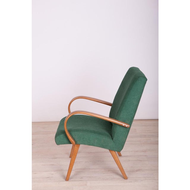 Wood Model 53 Chair by Jaroslav Smidek for Ton, 1960s For Sale - Image 7 of 12