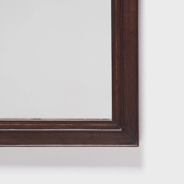 Contemporary Fine Hardwood Wall Mirror, C. 1930 For Sale - Image 3 of 4