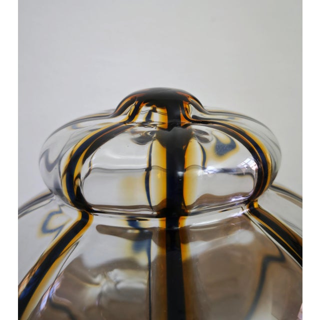1970s Murano Glass Pendant Lamp by Toni Zuccheri, 1970s For Sale - Image 5 of 18