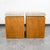 Mid Century Modern Nightstand End Side Table Custom Stone Grey Top 1980 Drawers, 2 Pieces For Sale In Sacramento - Image 6 of 12