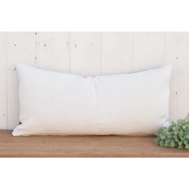 Gray Kerinci Antique Sumatran Ikat Pillow For Sale - Image 8 of 9