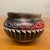 Miniature Navajo Horsehair Pottery Jar - Signed Carol Benally For Sale - Image 10 of 15