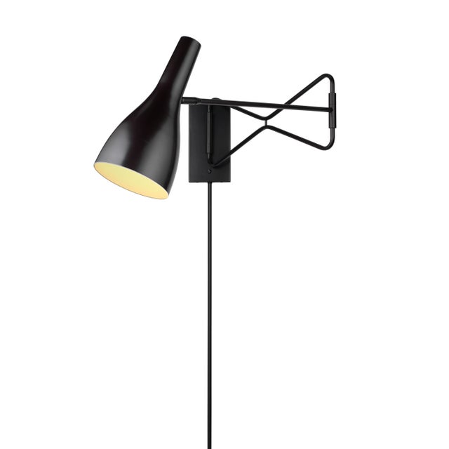 2020s Jamie Young Lenz Swing Arm Wall Sconce in Oil Rubbed Bronze For Sale - Image 5 of 8