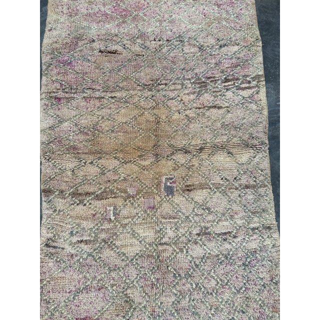 Moroccan Vintage Talsint Rug - 3'7" X 6'4" Ft For Sale - Image 4 of 10