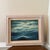 Wood 1952 Original Oil on Seascape Ocean Canvas Painting by Yukio Setoguchi, Framed For Sale - Image 7 of 10