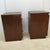 Brown Pair of Walnut Three Drawer Nightstands With Burl Fronts and Silver Accents by National Mt. Airy For Sale - Image 8 of 14