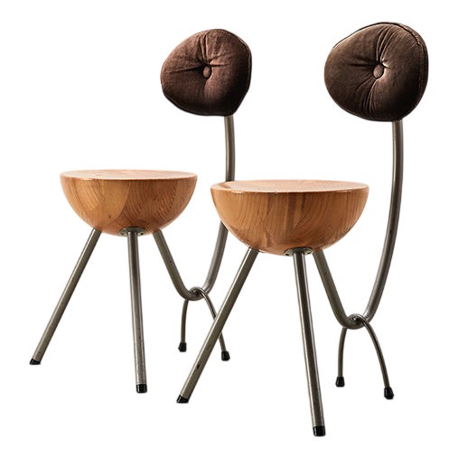 Jur Eats Side Chairs by Rob Eckhardt, 1991, Set of 2 For Sale