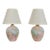 1980’s Hollywood Regency Pastel Table Lamps - A Pair For Sale