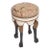 Dennis & Leen Neopolitan Style Italian Stool For Sale