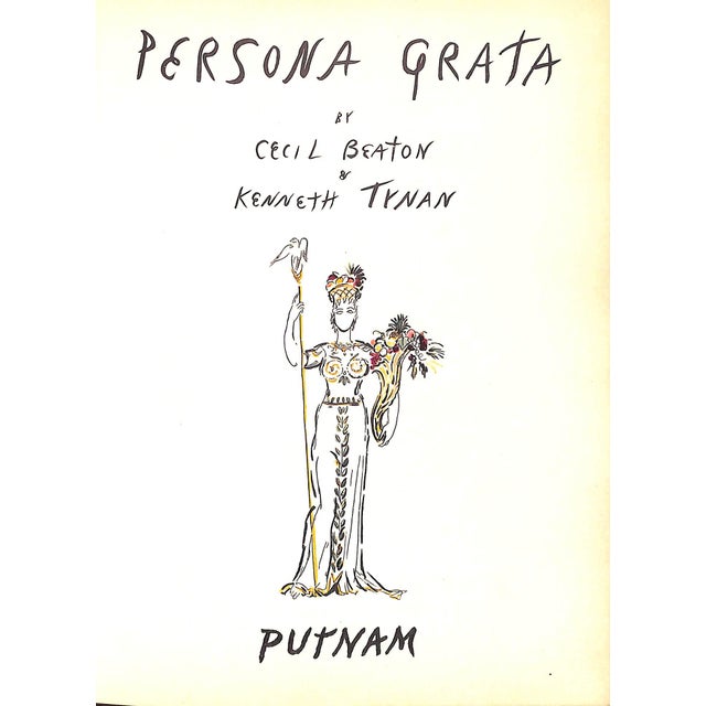 Traditional "Persona Grata" 1954 Beaton, Cecil & Tynan, Kenneth For Sale - Image 3 of 14