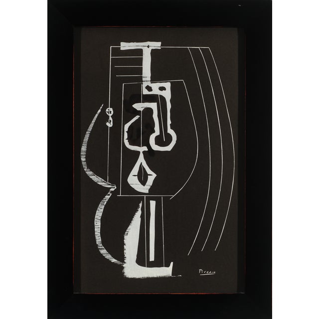 Picasso Reproduction Black & White Prints - S/4 For Sale In Monterey, CA - Image 6 of 6