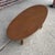 Mid-Century Modern Refinished Mid Century Modern Walnut Surfboard Coffee Table For Sale - Image 3 of 9
