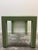 Late 20th Century Faux Shagreen Green Side Table With Glass Inset Top For Sale In Nashville - Image 6 of 11