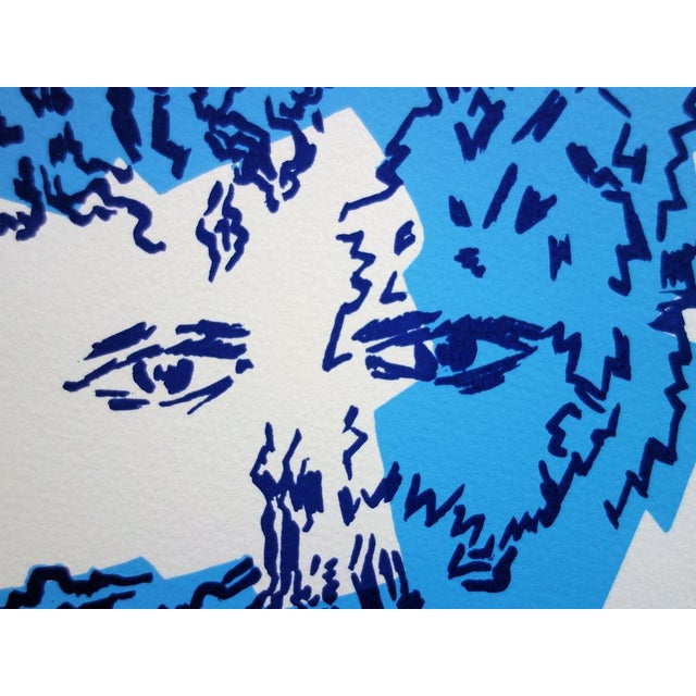 Modern Jean Coulot, Regard bienveillant, Screen Print For Sale - Image 3 of 6