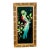 1950s Vintage Mexican Folk Art Original Feather Bird Mixed Media Painting. For Sale