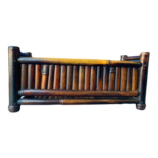 Long Bamboo Rectangular Planter For Sale