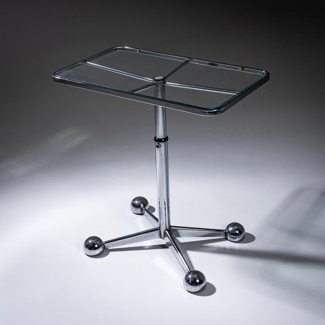 Glass Table attributed to Allegri Parma, Italy, 1960s For Sale - Image 3 of 7